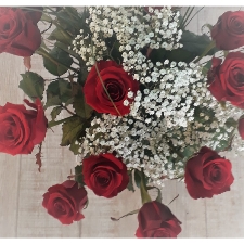 Bouquet de 11 Roses Rouge
